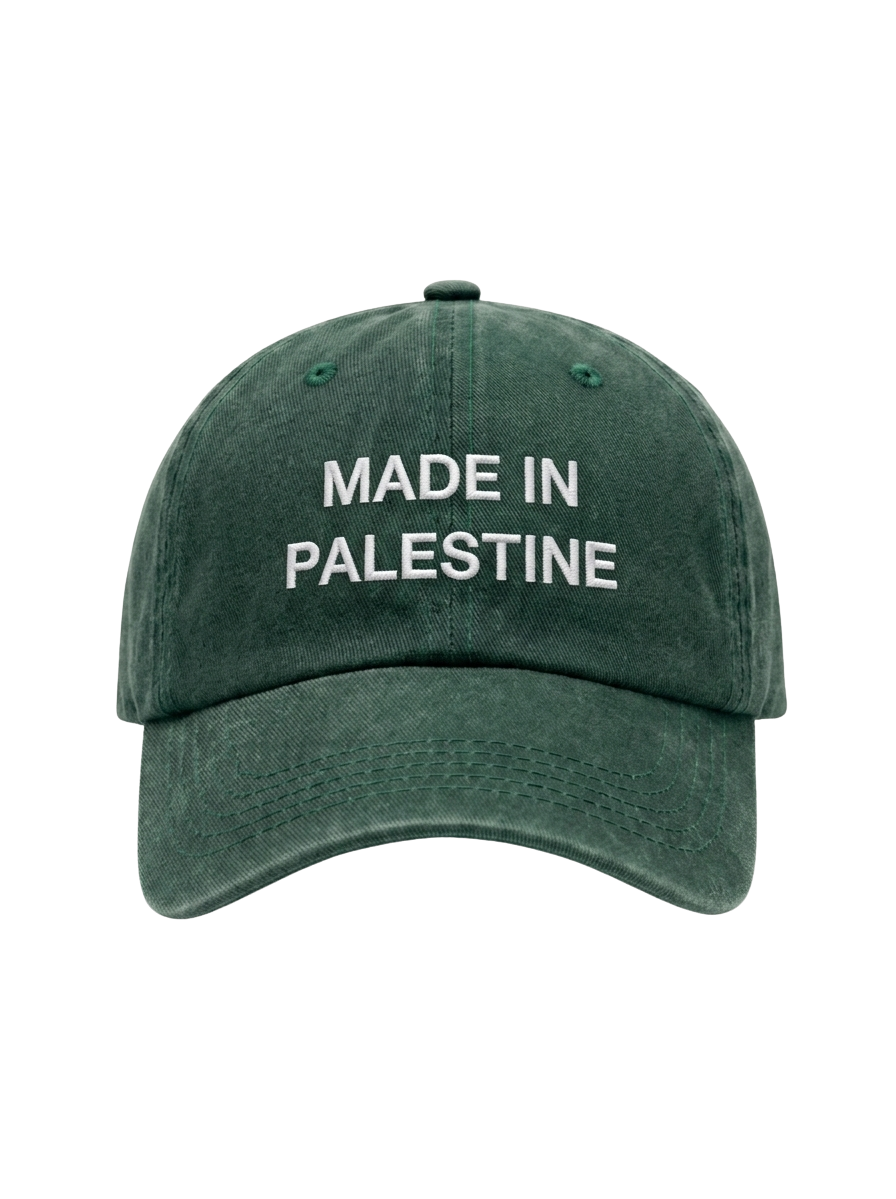 The "Made in Palestine" Washed Cap