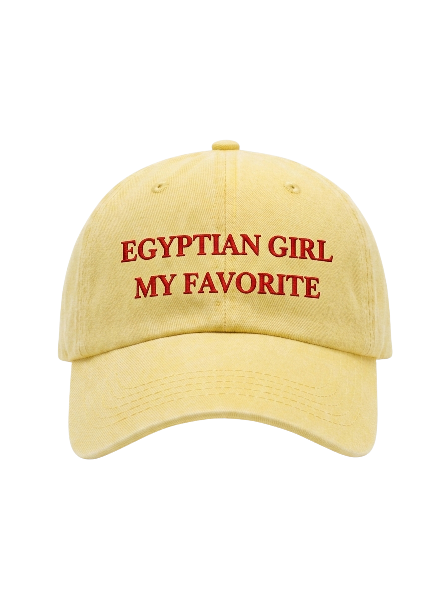 The "Favorite Egyptian Girl" Washed Cap