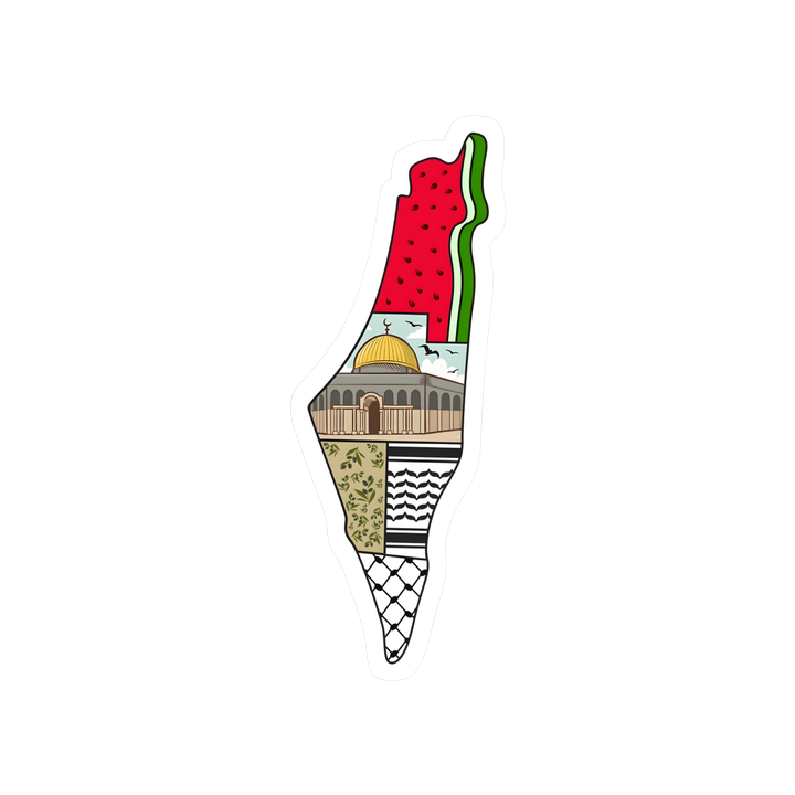 Palestine 9 Sticker