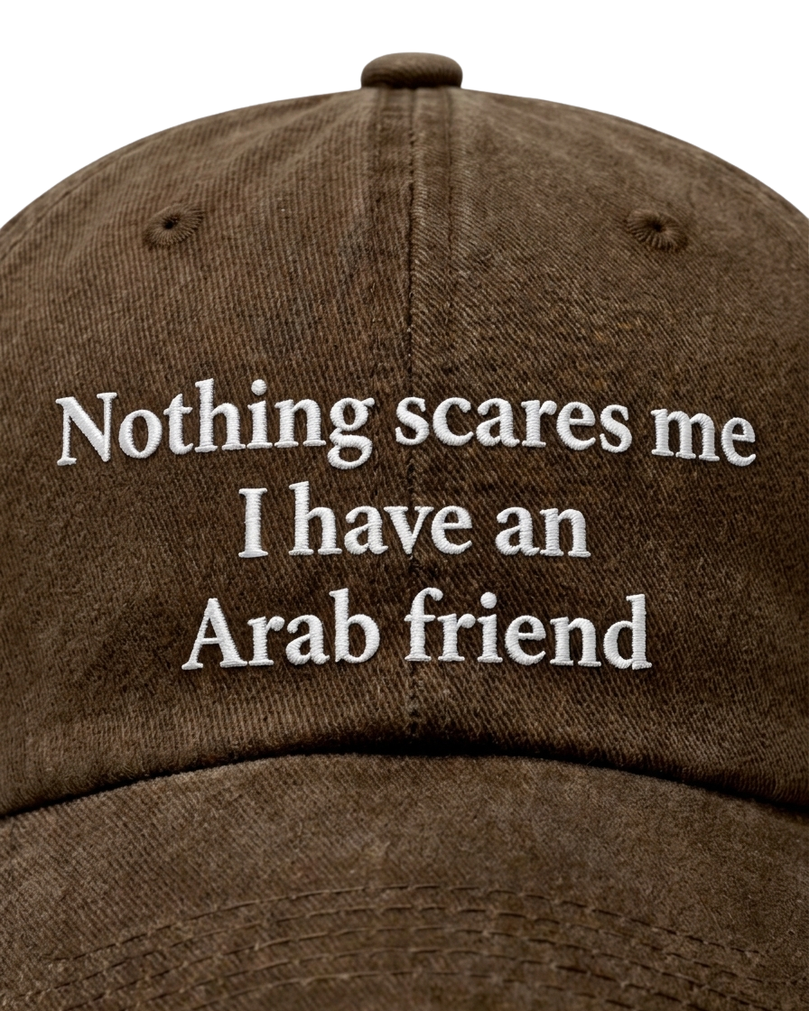 The "Arab Friend" Washed Cap