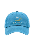The "Hi, Kifak, Ça Va?" Washed Cap