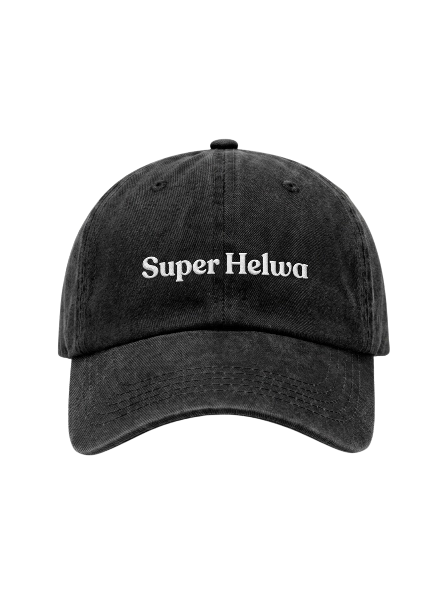 The "Super Helwa" Washed Cap