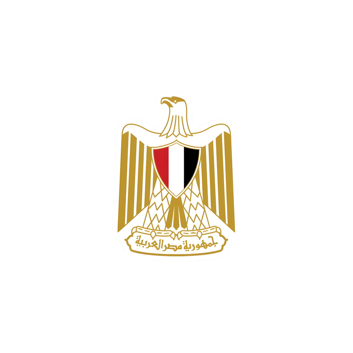 Egypt Coat of Arms Sticker
