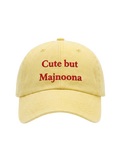 The "Majnoona" Washed Cap