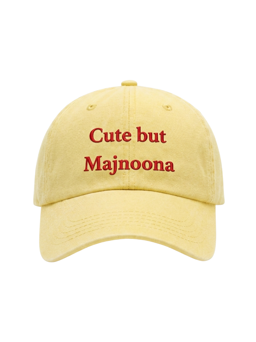 The "Majnoona" Washed Cap