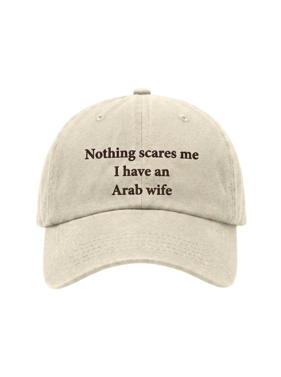 The "Arab Wife" Washed Cap
