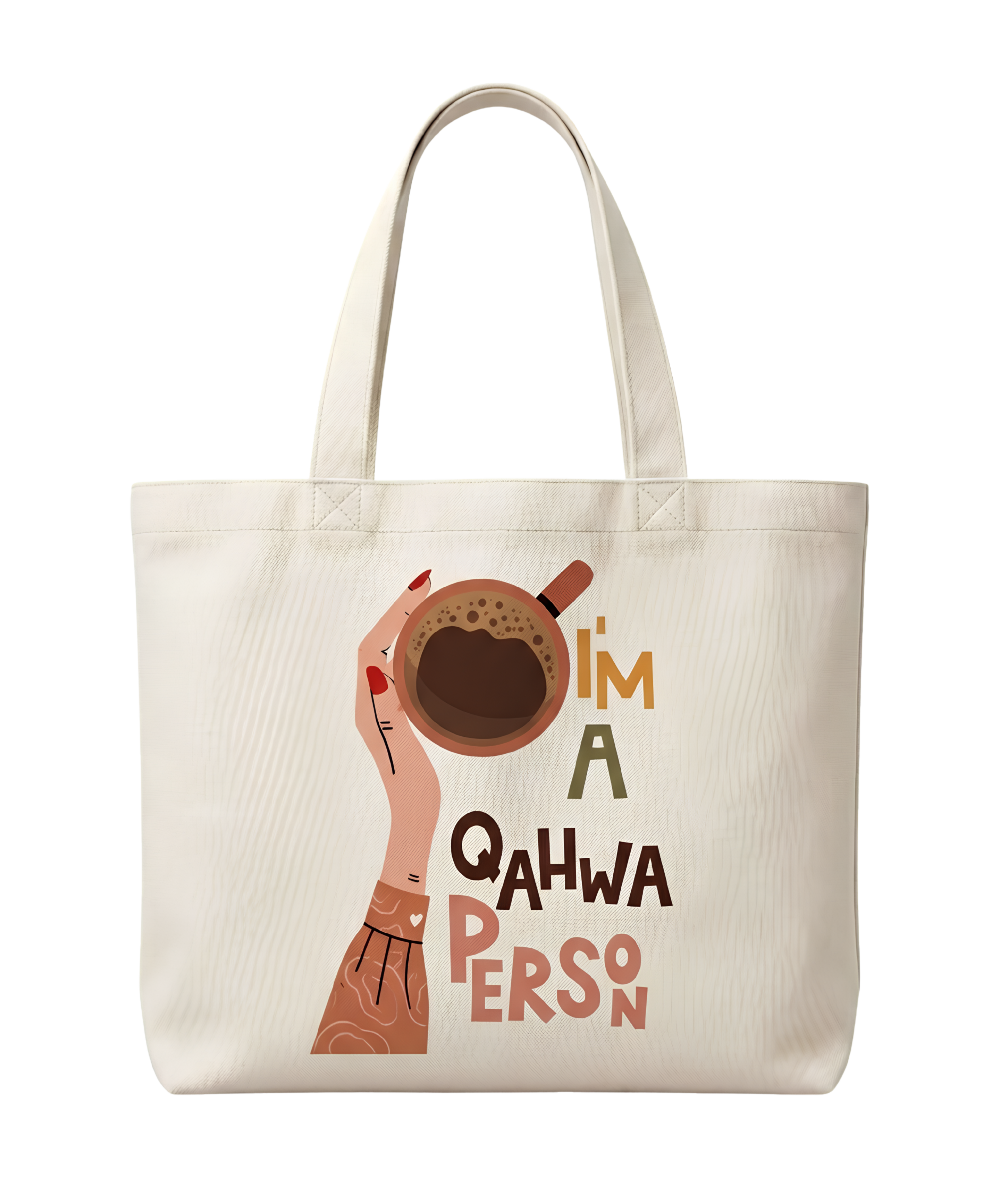 The "Qahwa Person" - Tote Bag