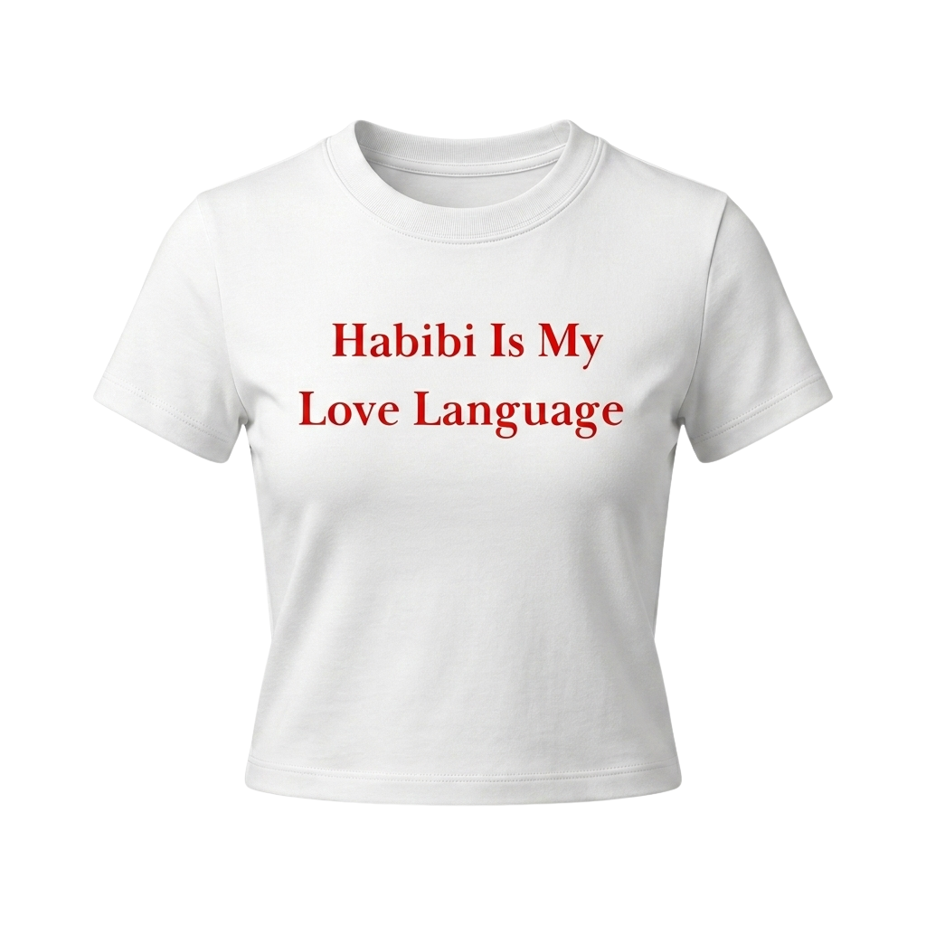 The "Habibi Love Language" Baby Tee