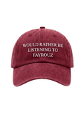 The "Listening To Fayrouz" Washed Cap