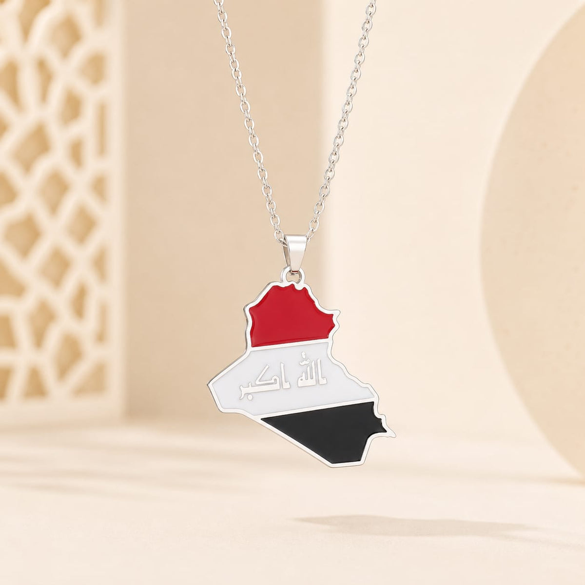 Iraq Country Necklace