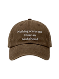 The "Arab Friend" Washed Cap