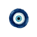 Watercolor Evil Eye Sticker