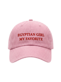 The "Favorite Egyptian Girl" Washed Cap