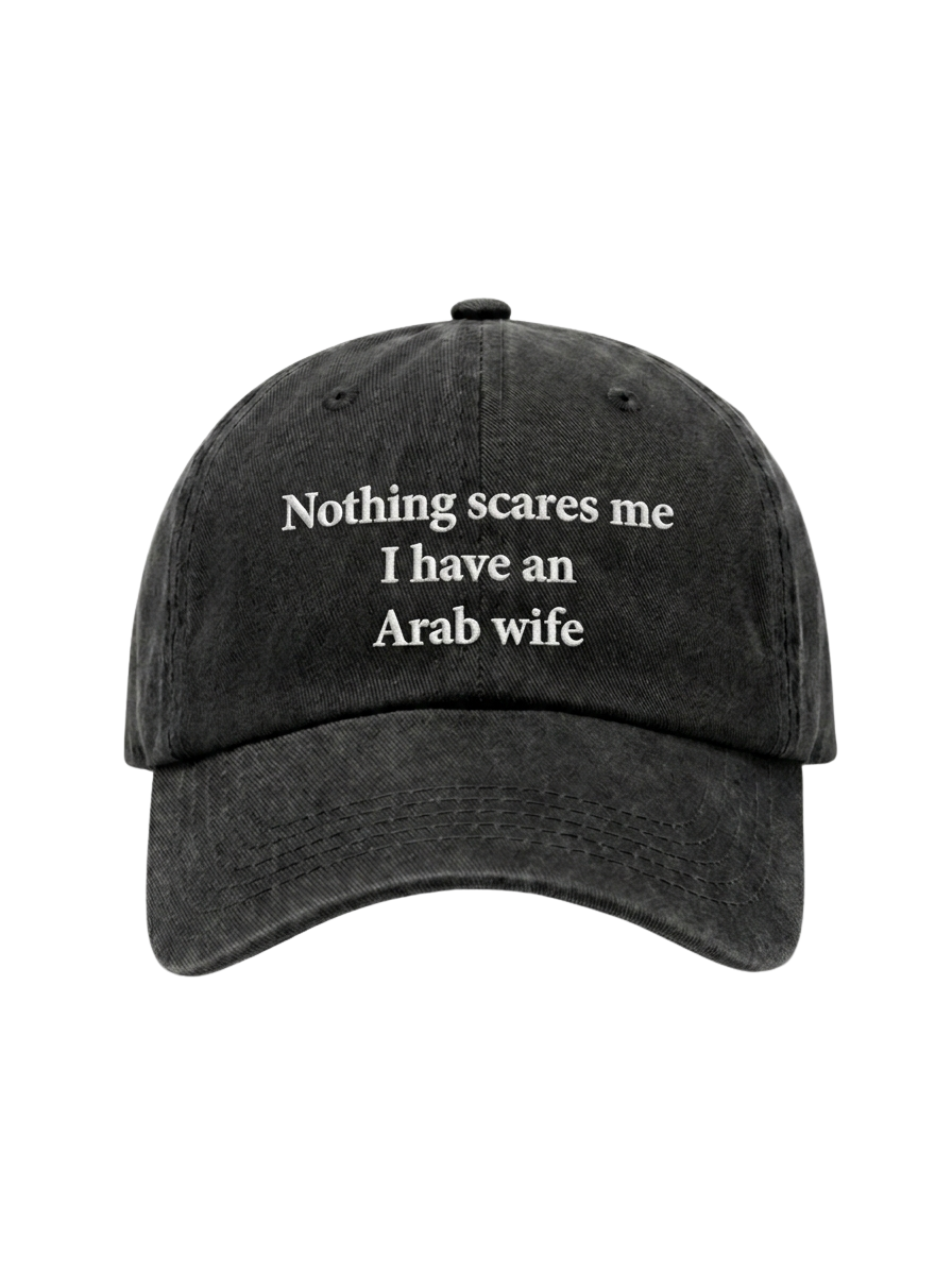 The "Arab Wife" Washed Cap