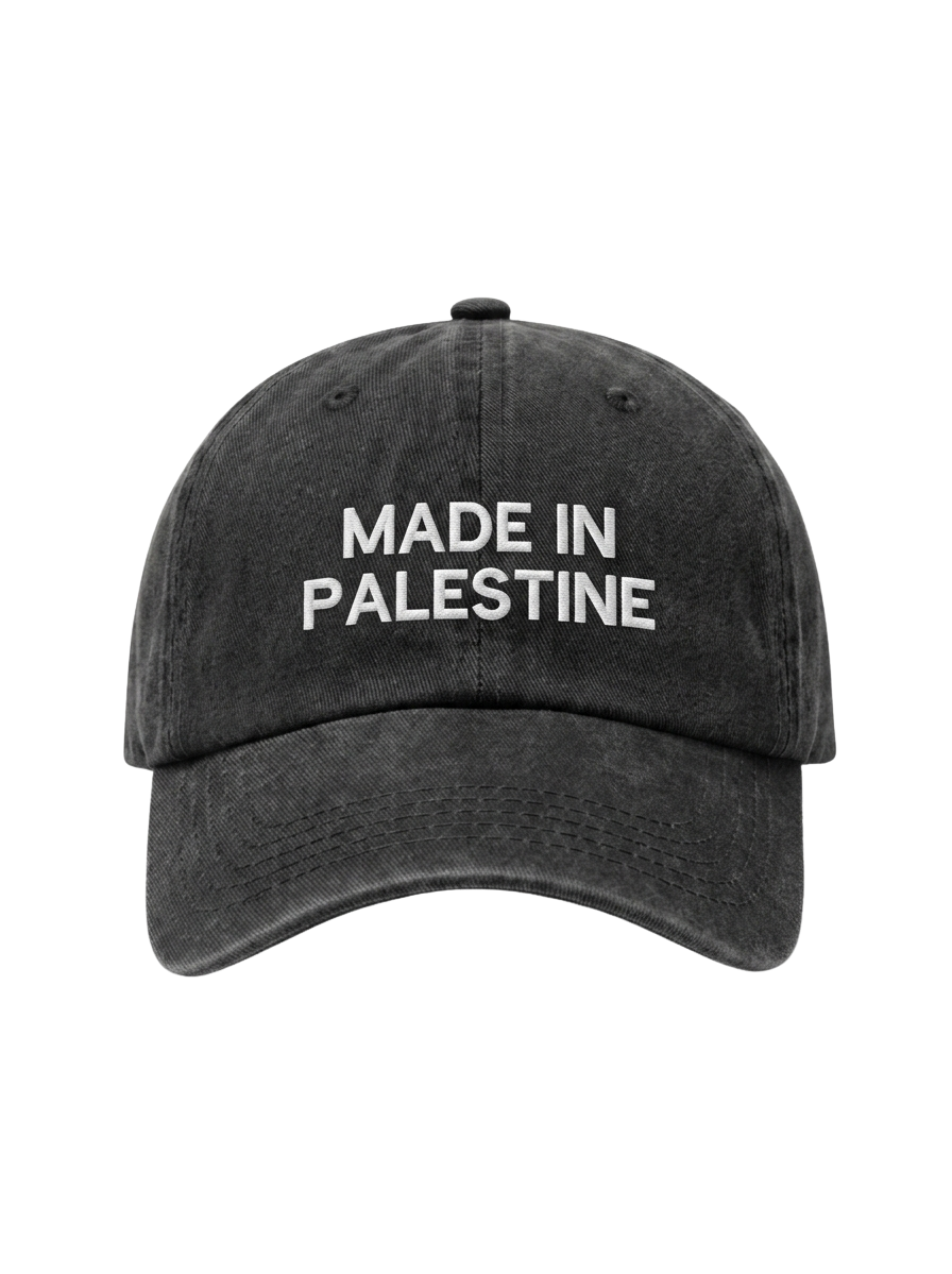 The "Made in Palestine" Washed Cap