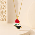 Iraq Country Necklace