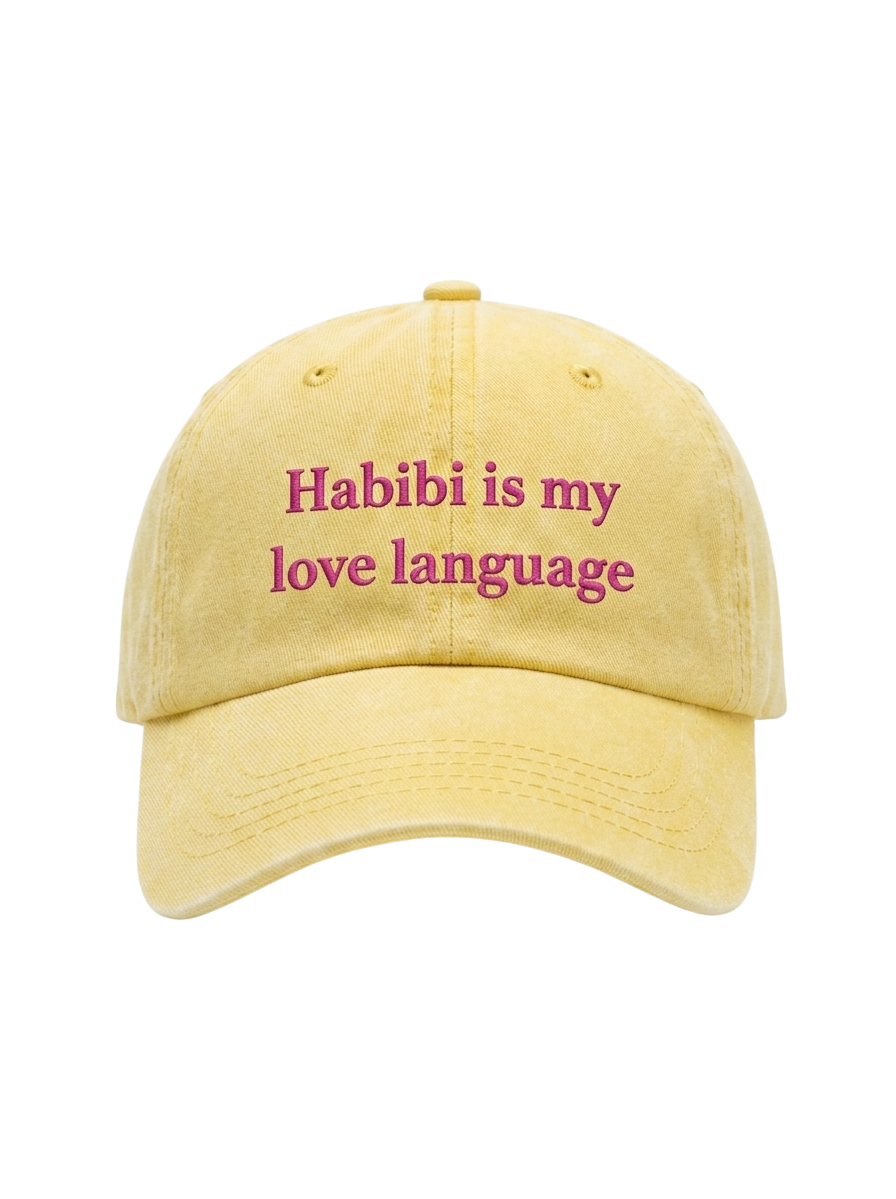Habibi My Love Language - Washed Cap