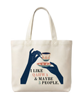 The "Qahwa & 3 People" - Tote Bag