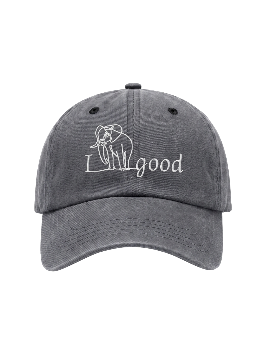 The "I Feel Good" Washed Cap