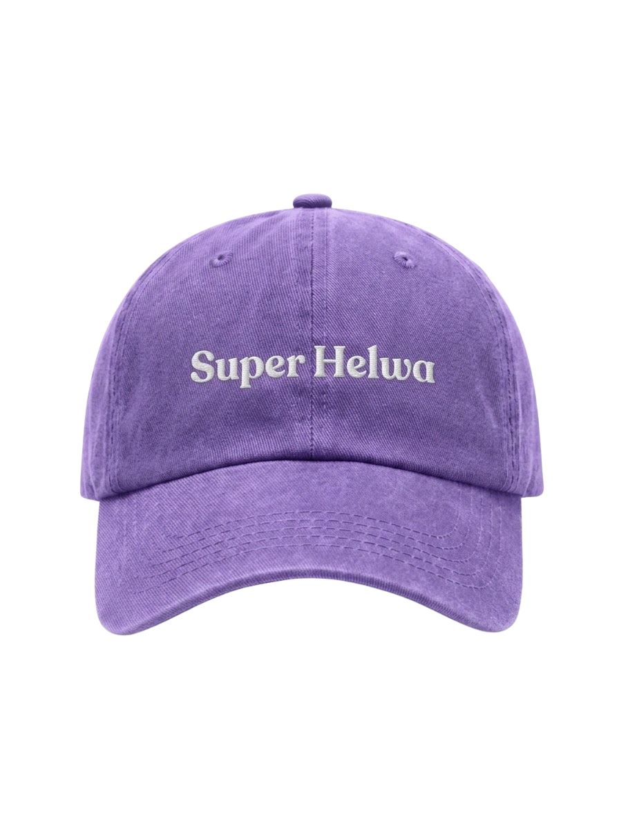 The "Super Helwa" Washed Cap