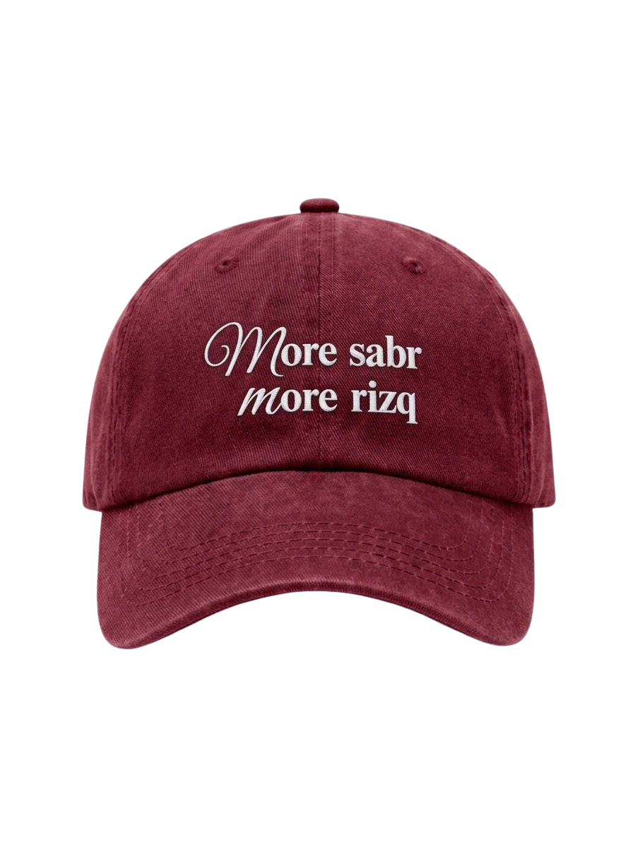 The "More Sabr More Rizq" Vintage Washed Cap