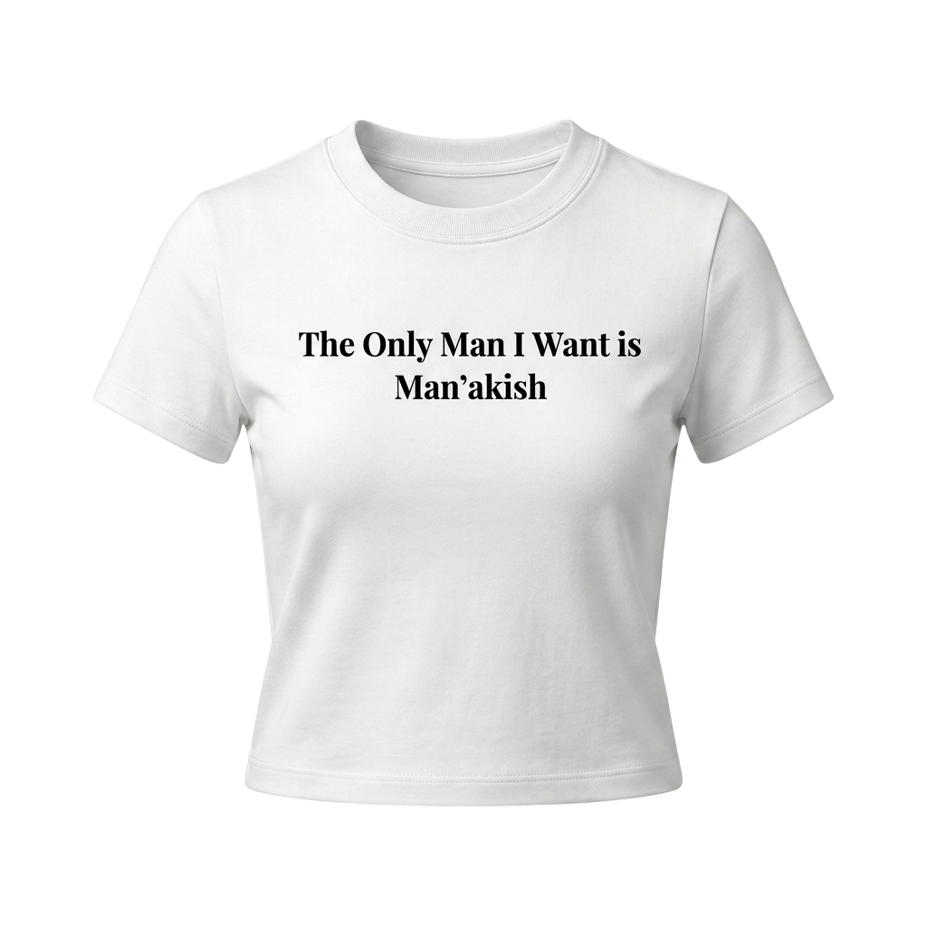 The "Man'akish" Baby Tee