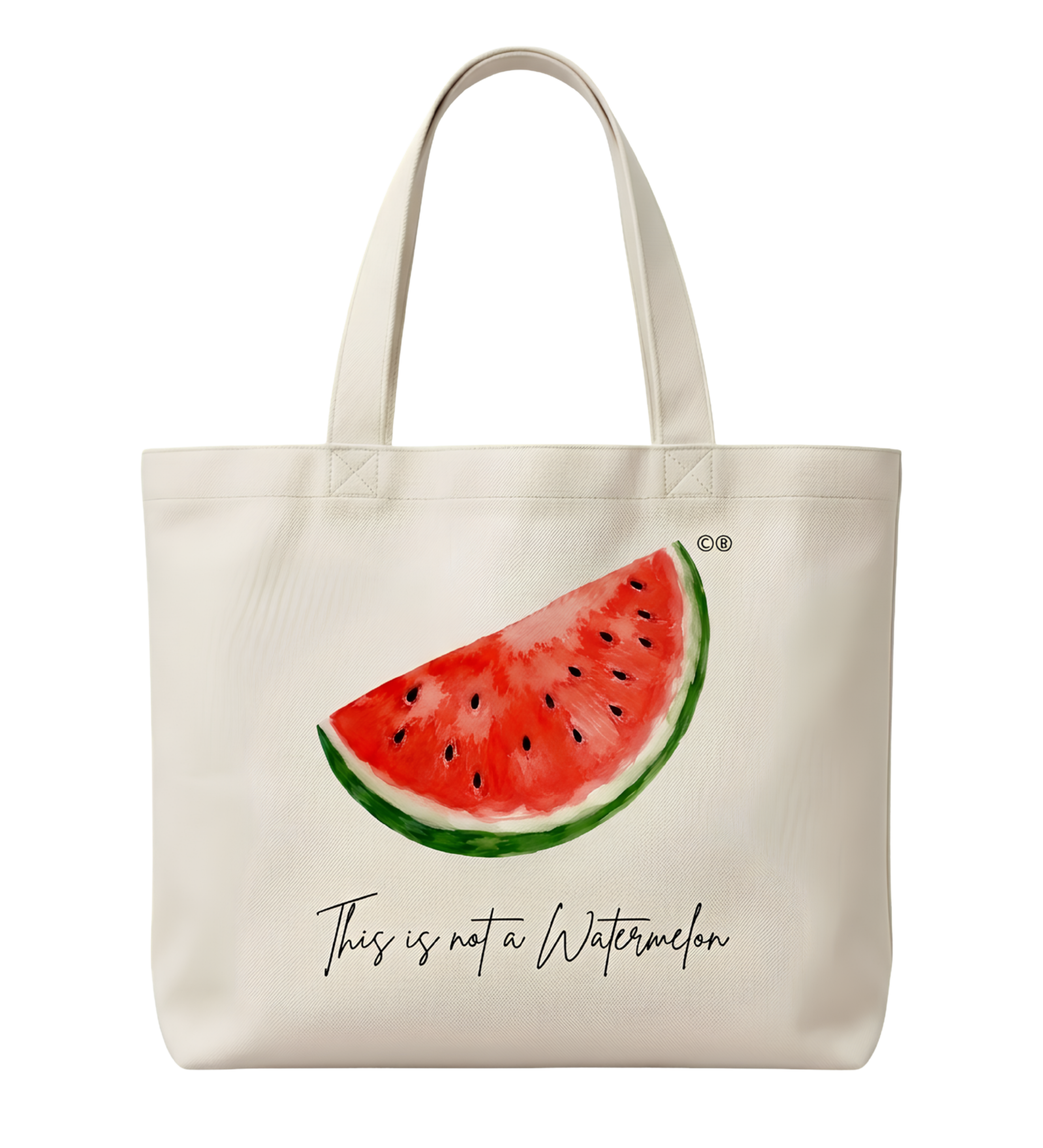 The "Not A Watermelon" Tote Bag