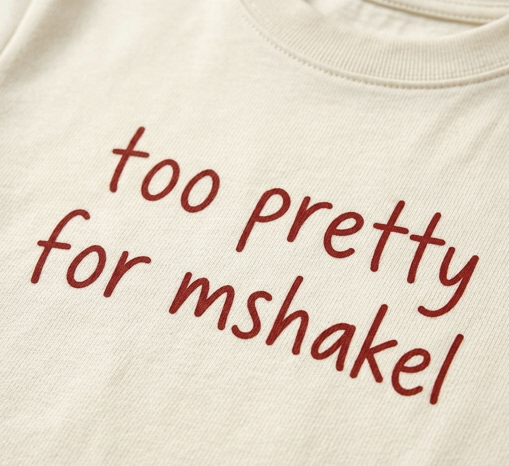 The "Too Pretty For Mshakel" Baby Top