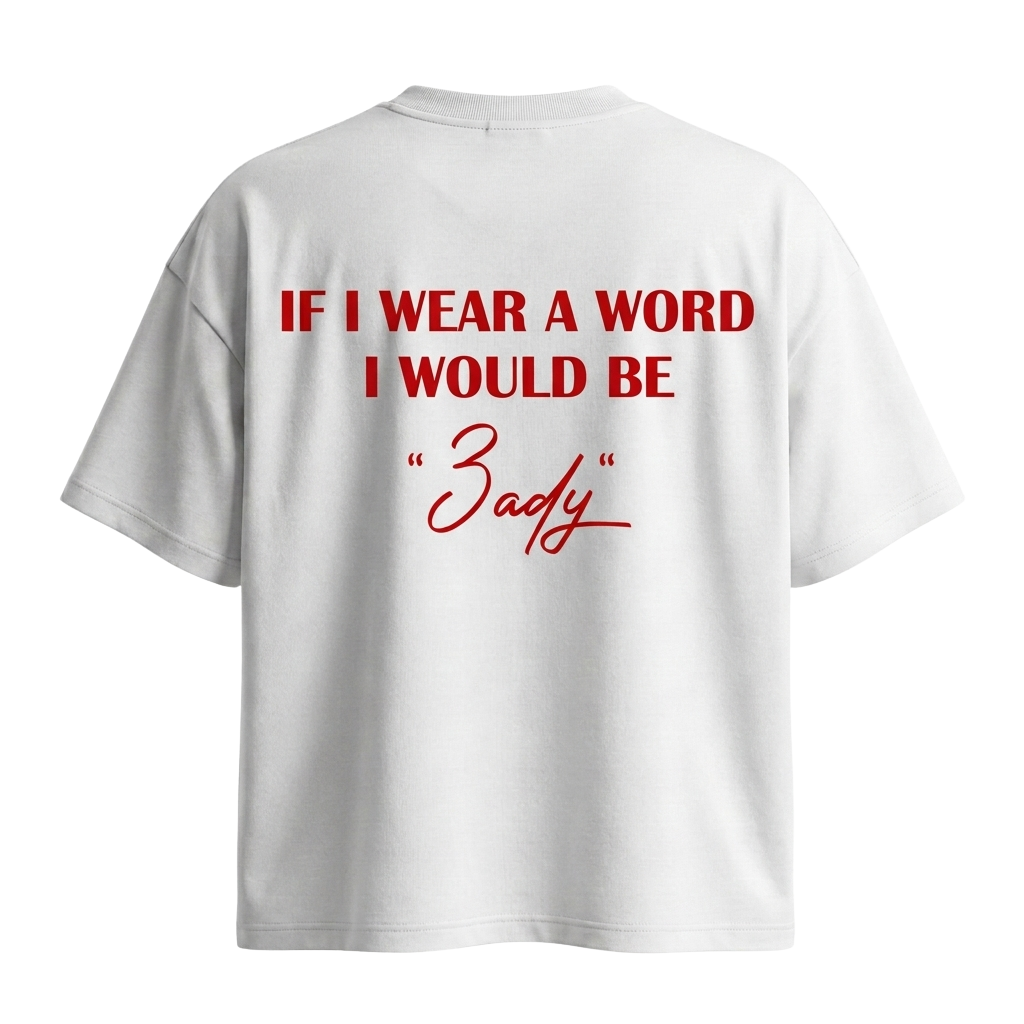 The "3ady" Oversized Tee