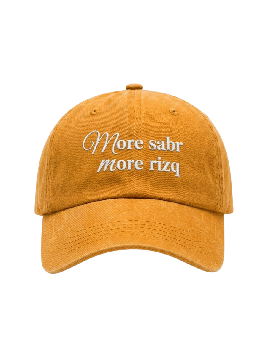 The "More Sabr More Rizq" Vintage Washed Cap