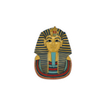 King Tut Mask Sticker