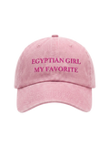 The "Favorite Egyptian Girl" Washed Cap