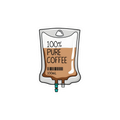 Coffee IV Bag Sticker