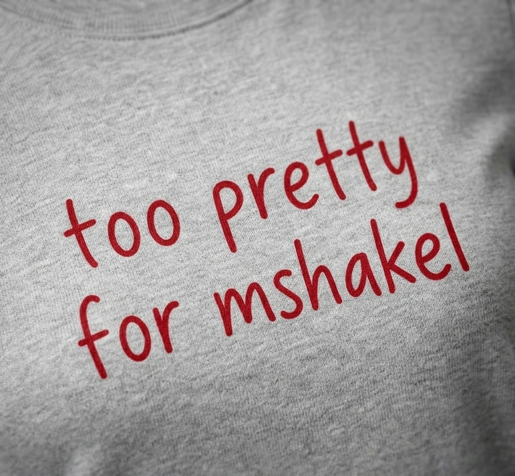 The "Too Pretty For Mshakel" Long Sleeve Top