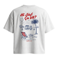 The "Hi Kifak Ça Va" Oversized Tee