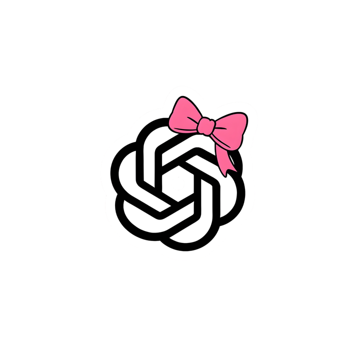 Coquette ChatGPT Sticker