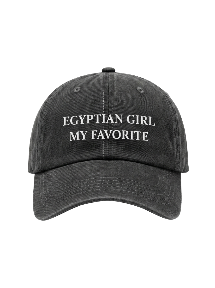 The "Favorite Egyptian Girl" Washed Cap