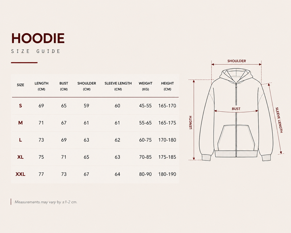 The "More Sabr More Rizq" Zip-Up Hoodie