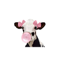 Bubblegum Cow Sticker