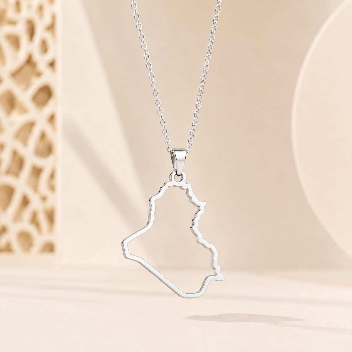 Iraq Country Necklace